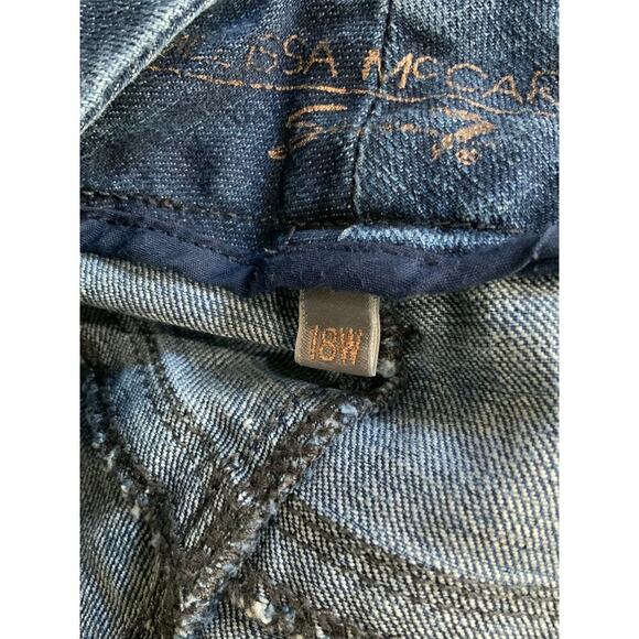 Seven7 Melissa McCarthy Jeans Plus Size 18W Slim Boot Stretch Blue Wash Denim - Picture 10 of 14